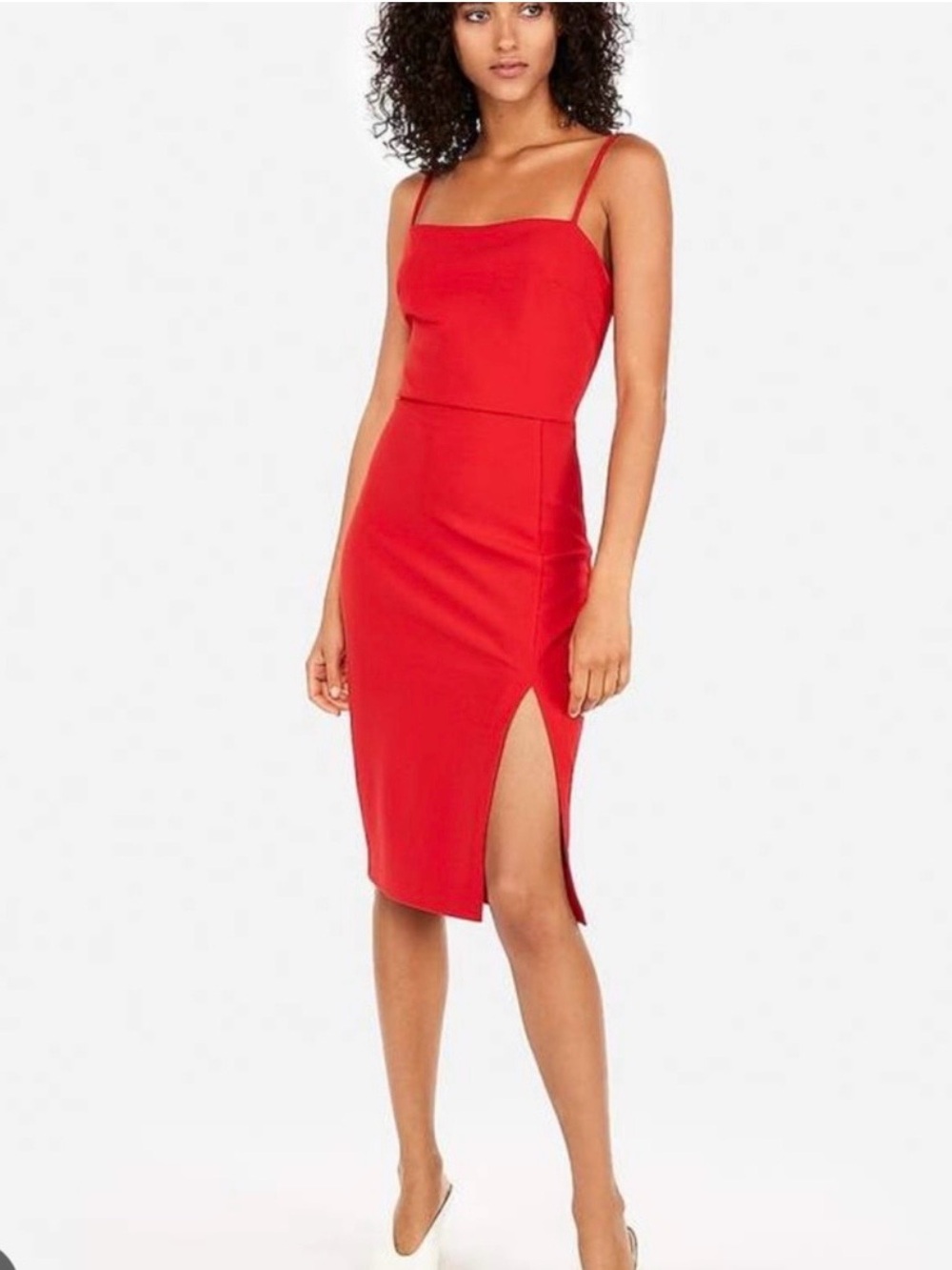 Express Vibrant Red Dress with Tag